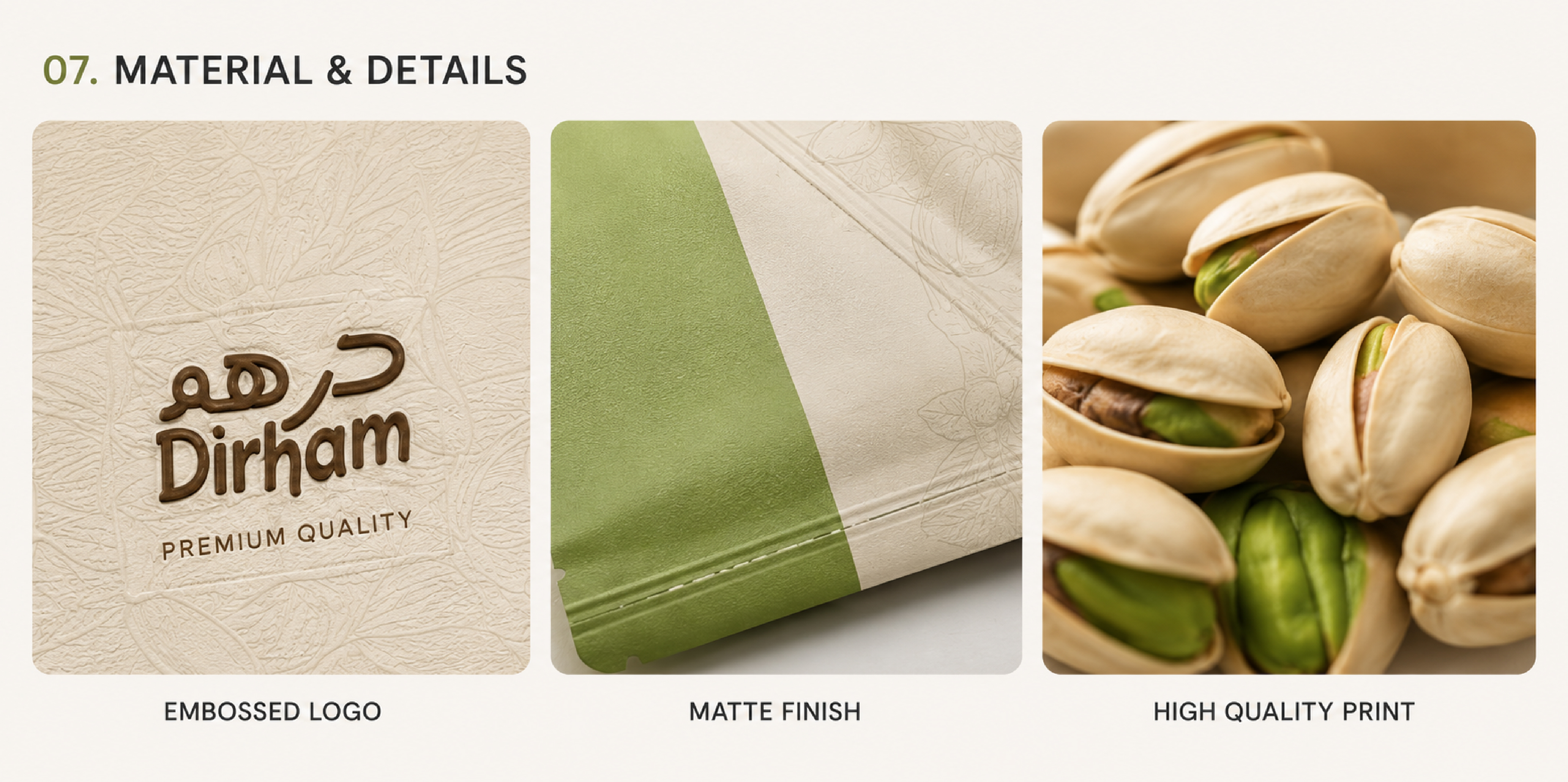 Omar Helal packaging design project - Dirham Premium Nuts Packaging gallery image 8