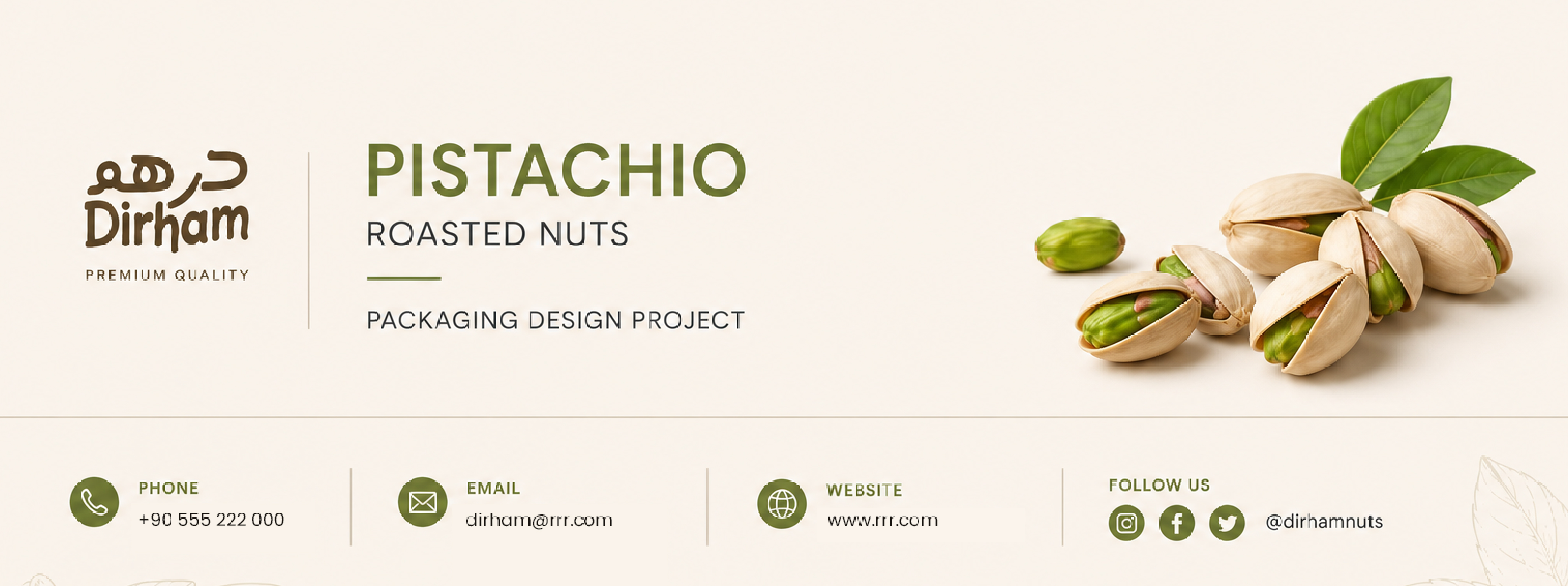 Omar Helal packaging design project - Dirham Premium Nuts Packaging gallery image 10