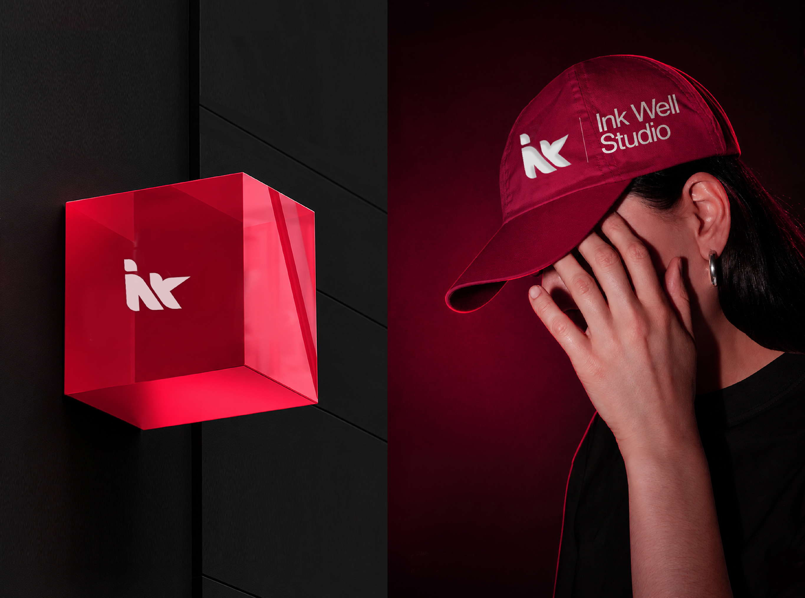 Omar Helal brand identity design project - Inkwell Creative Brand System gallery image 9