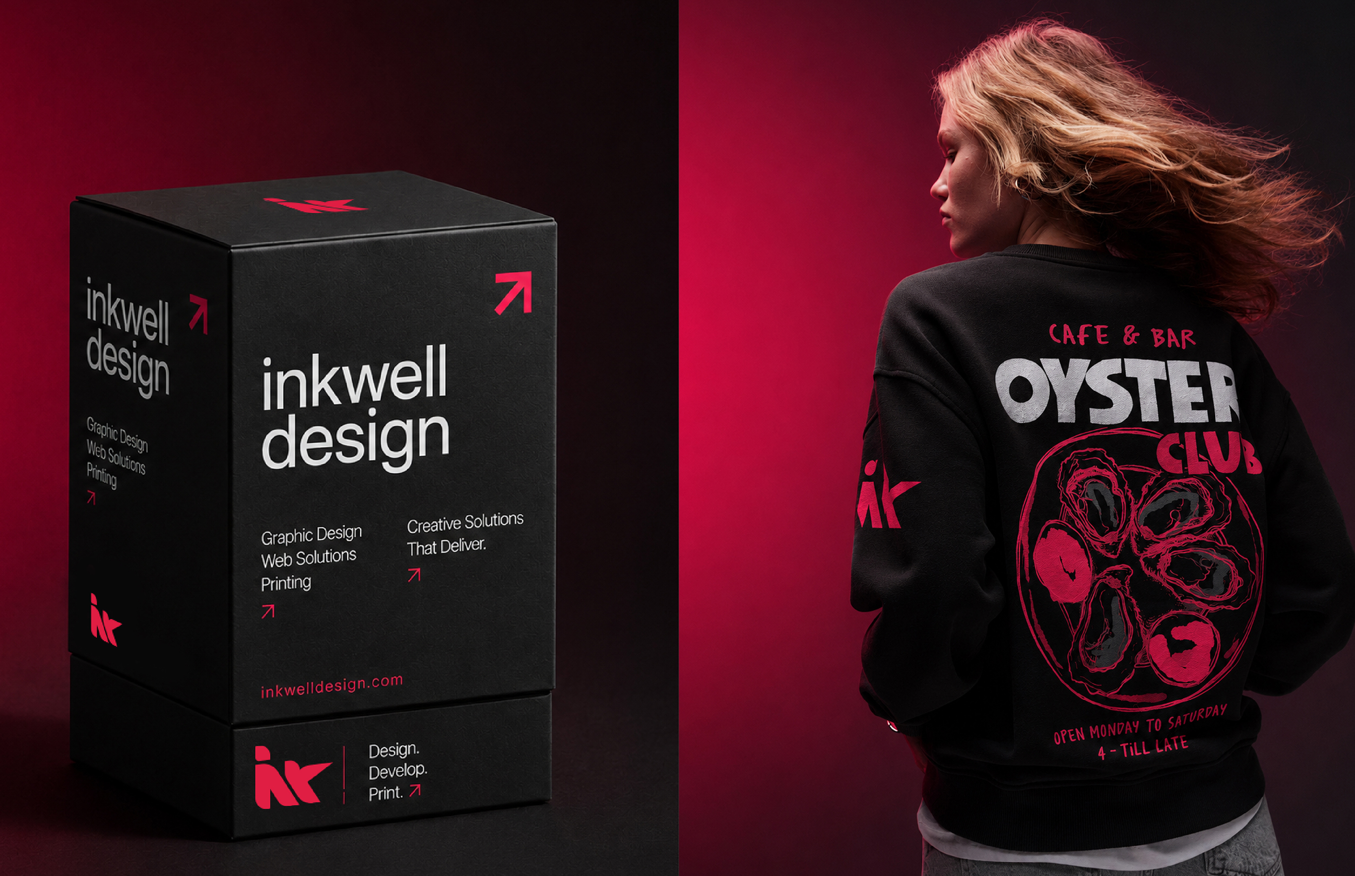 Omar Helal brand identity design project - Inkwell Creative Brand System gallery image 13