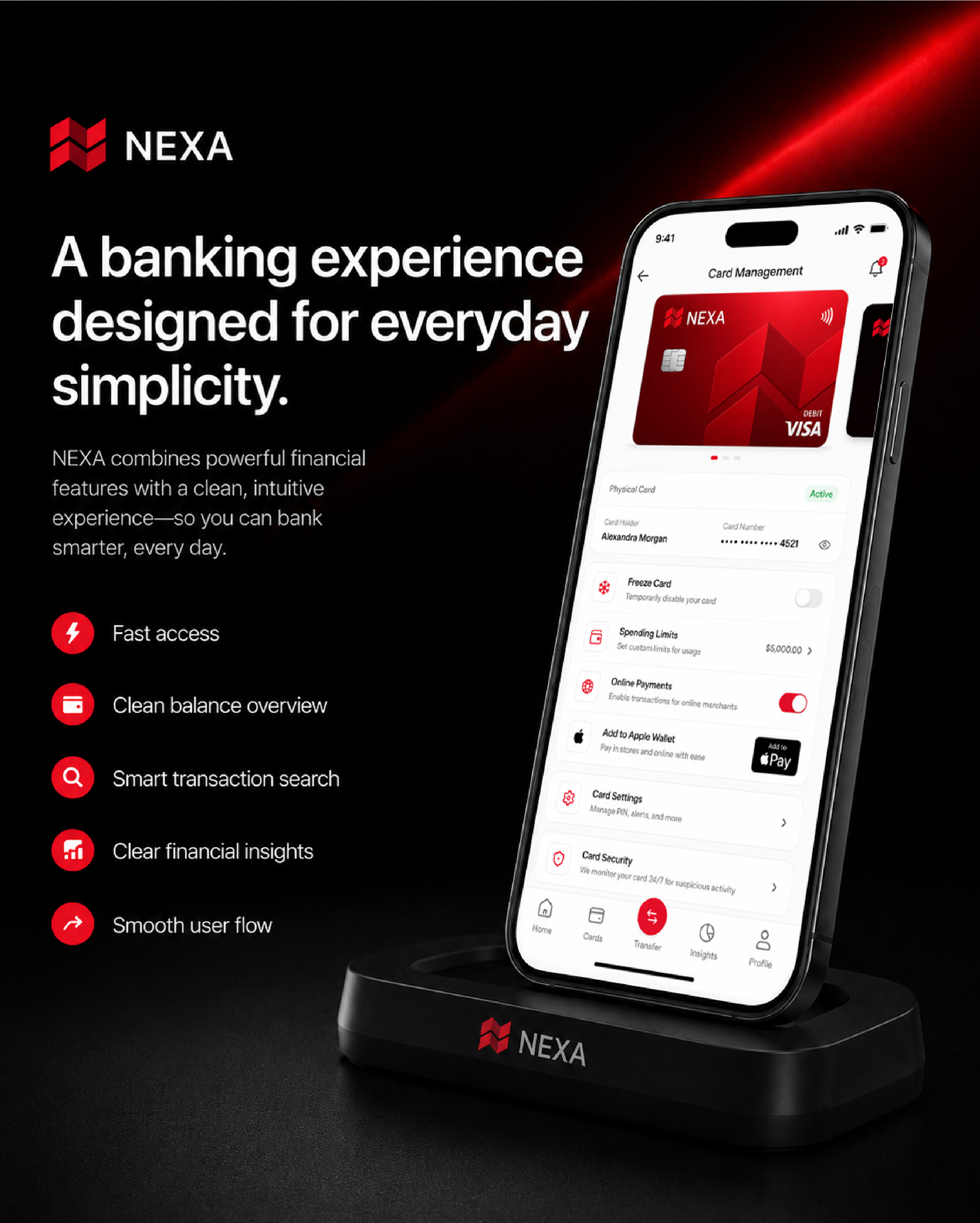 Omar Helal featured project project - NEXA Digital Bank gallery image 2