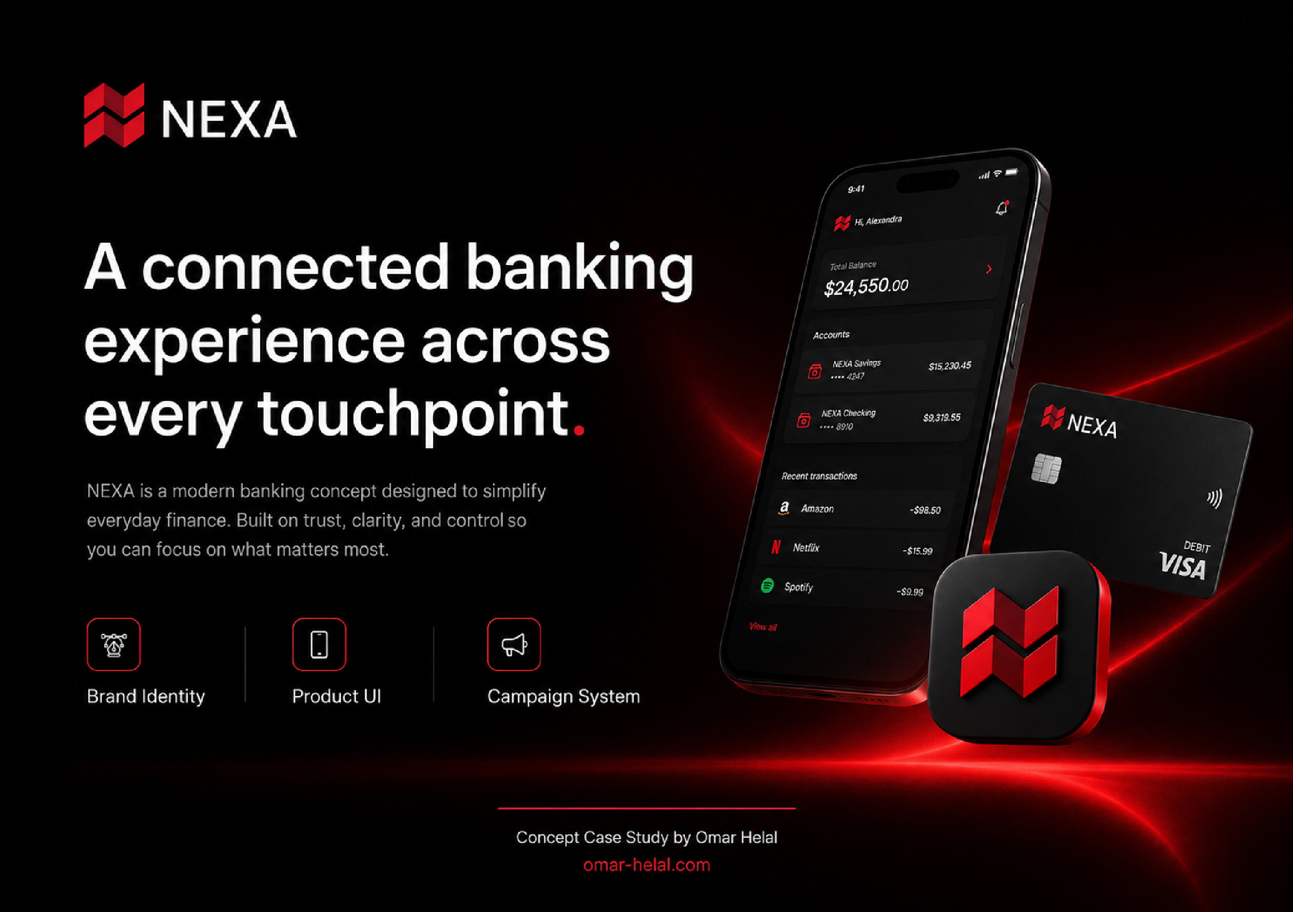 Omar Helal featured project project - NEXA Digital Bank gallery image 11
