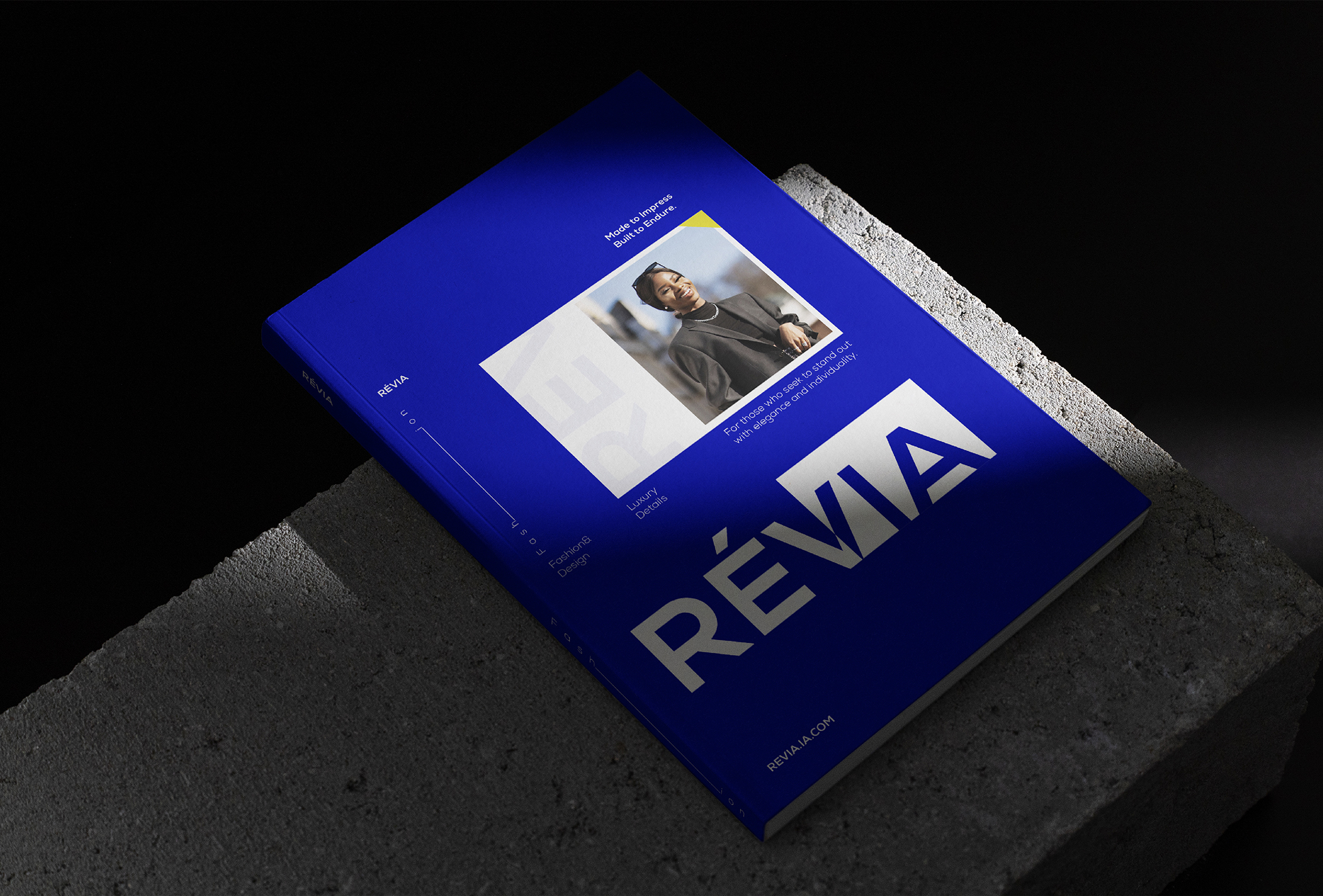 Omar Helal fashion brand identity project - RÉVIA Fashion Brand Identity gallery image 13