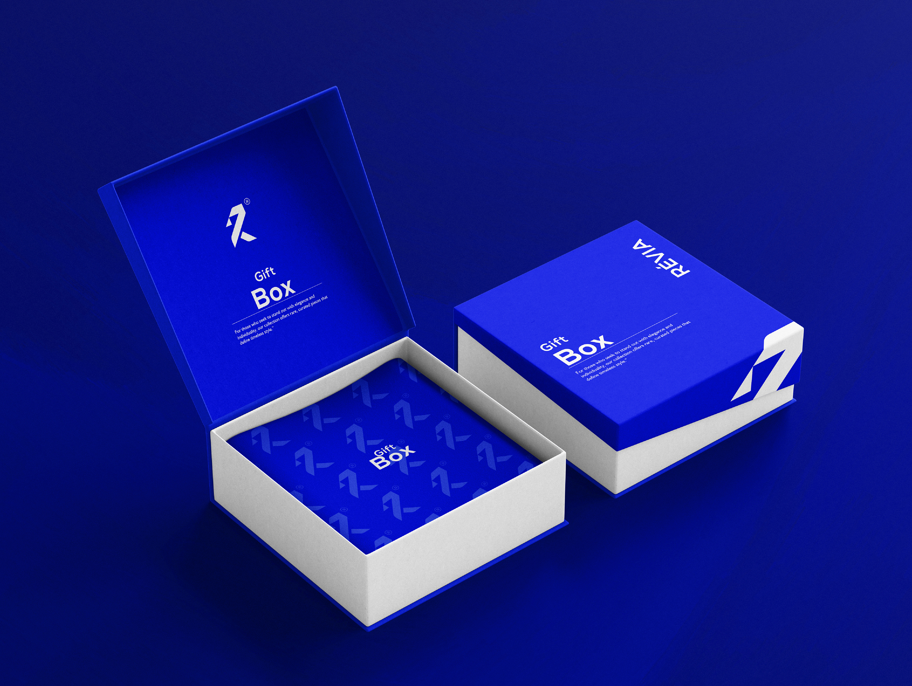 Omar Helal fashion brand identity project - RÉVIA Fashion Brand Identity gallery image 17