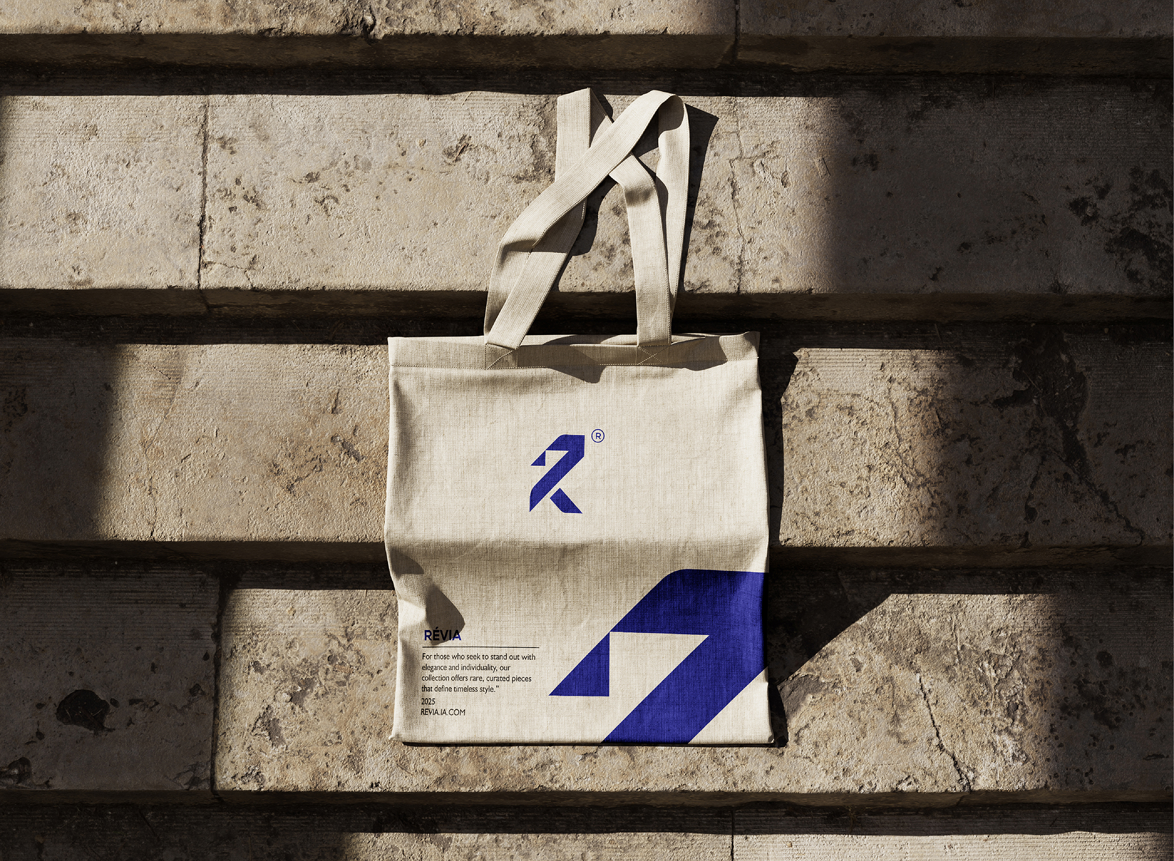 Omar Helal fashion brand identity project - RÉVIA Fashion Brand Identity gallery image 7