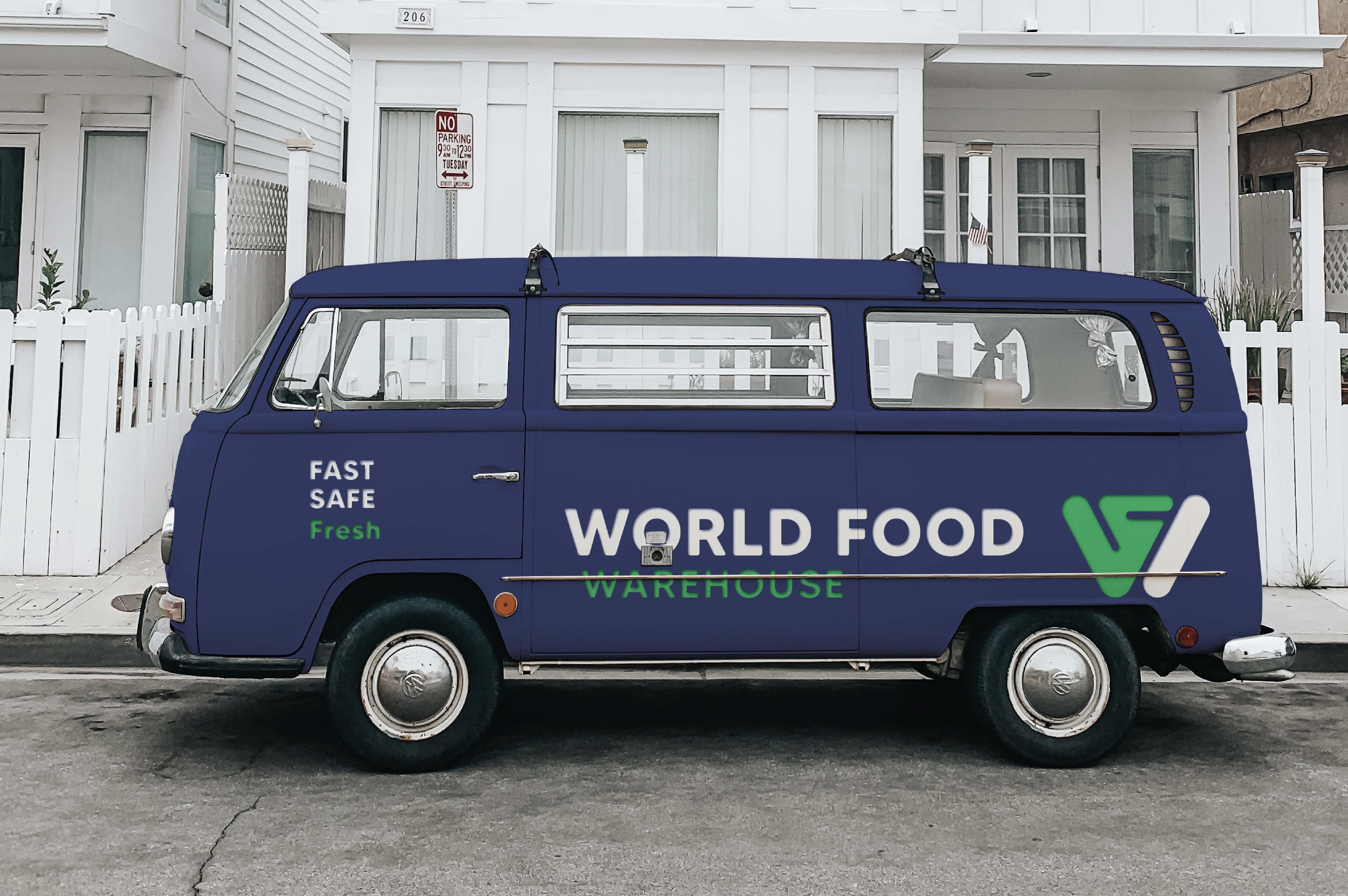 Omar Helal food retail brand identity project - World Food Warehouse Brand Identity gallery image 19